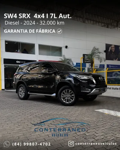Toyota Hilux SW4 SRX 4X4 2.8 TDI 16V Dies. Aut. 2024