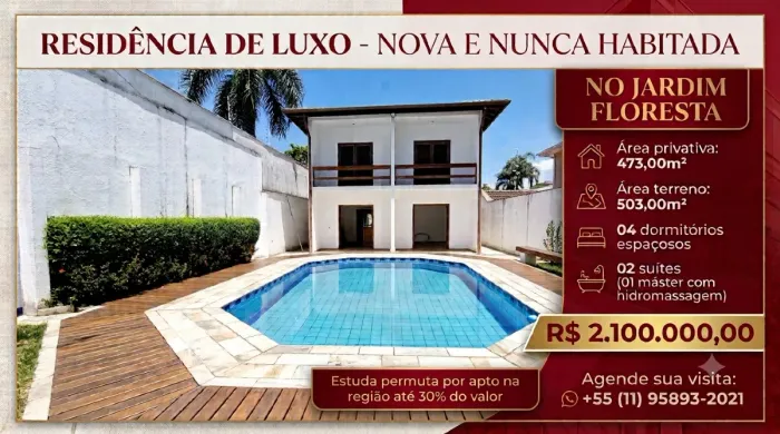 Casa para venda em Tremembé com 4 quartos, sendo 2 suítes, 473m²