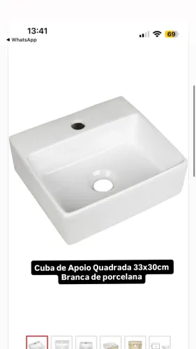 Cuba pia/ nova na caixa