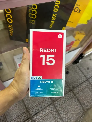Redmi 15 128gb 6 ram 4g