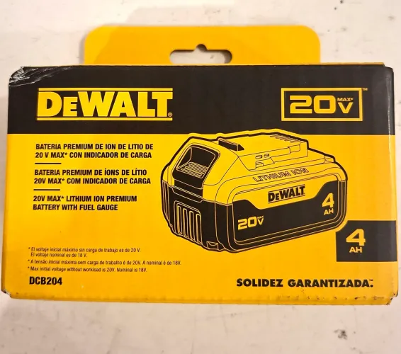 Bateria DeWalt 20V 4 Amperes - Original