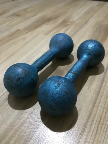 Halteres 3kg + Tornozeleiras 2kg