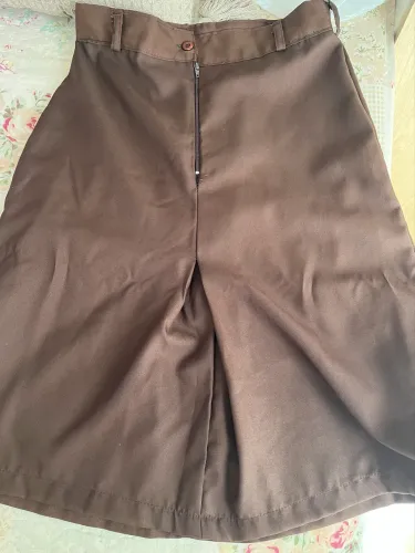 Saia marrom (sem short, 3º uniforme)
