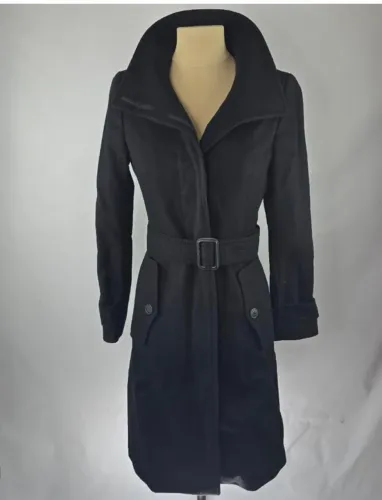 Sobretudo grife inglesa Burberry PP feminino preto
