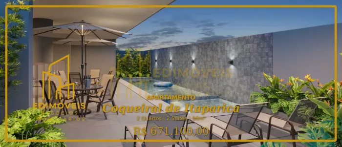 Apartamento em Coqueiral de Itaparica: espaço, conforto e valorização garantida!