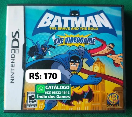 Batman The Brave And The Bold The Videogame = R$: 170