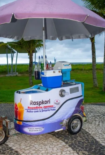 Carrinho de Raspadinha Japonês