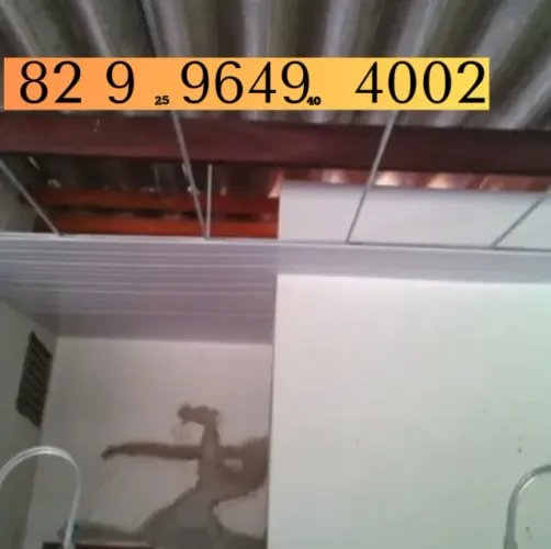 FORRO DE PVC EM TABULEIRO