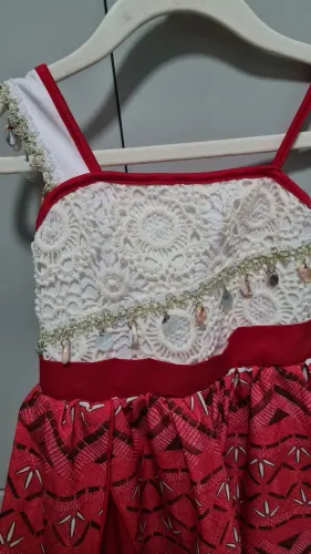 Vestido Moana 4/5 anos