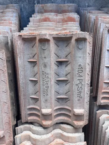 Telha de concreto