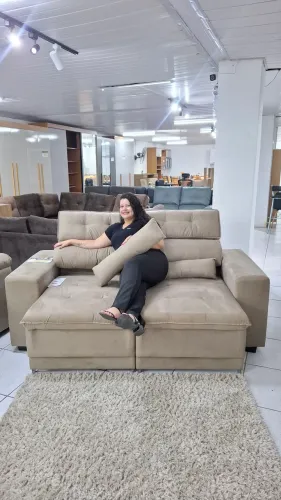 Sofa Retratil e reclinável 2M