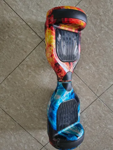 Hoverboard brinovar 6,5pol gelo/fogo