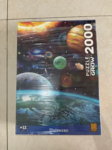 Quebra Cabeça Universo Grow - nunca aberto