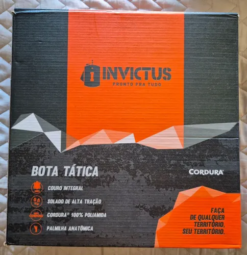 Bota Tática Feminina Invictus Tam:37
