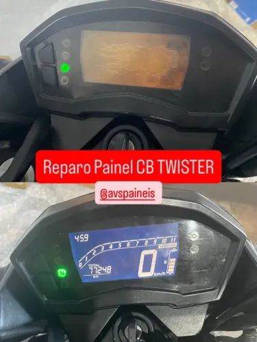 Conserto Painel CB Twister @avspaineis
