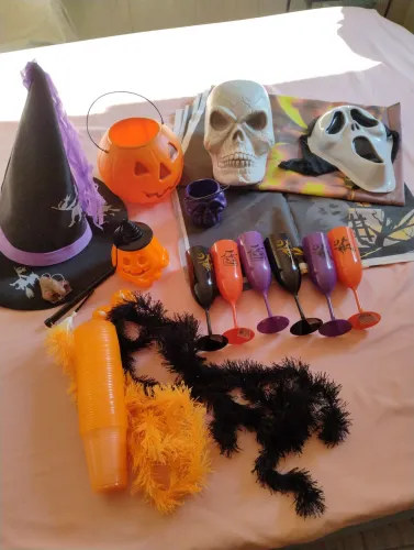 Kit para festa de halloween