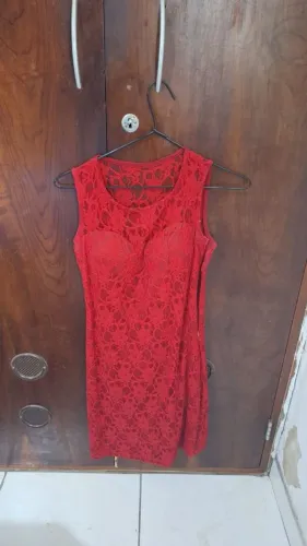 Vendo Vestido Feminino Novo Vermelho