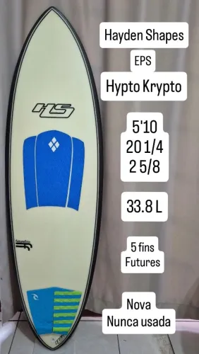 Prancha HS Hypto Krypto - NOVA