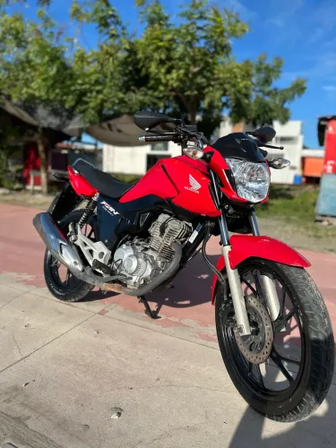 Honda CG 160 Fan 2023 | 21.000 km | Único Dono | Moto extra
