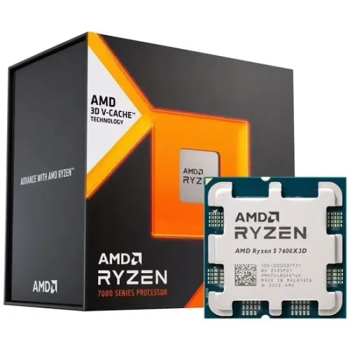 Processador AMD Ryzen 5 7600X3D 4.1GHz AM5 102MB - Novo lacrado!