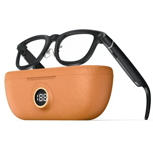 óculos inteligente AI Smart Glasses HD5 Ultra 8MP HD Câmera Gravação De Áudio E Vídeo