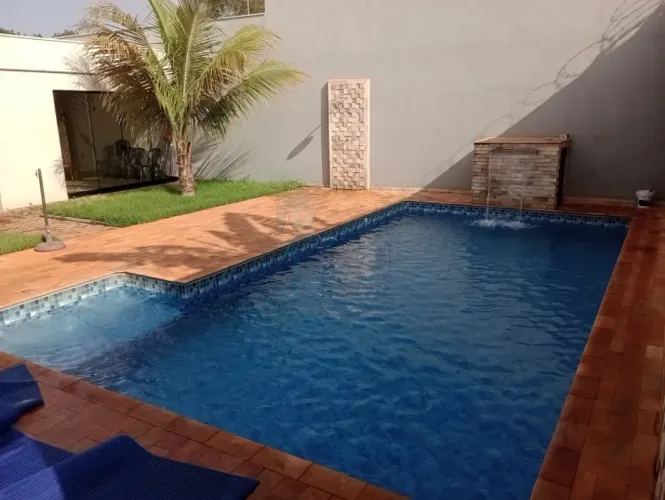 Área de lazer de 75m² com 02 banheiros à venda - Jardinópolis