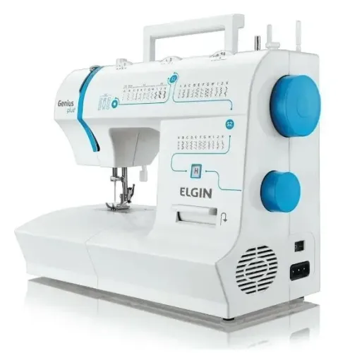 Máquina de Costura Elgin Genius 31 Pontos Doméstica Completa