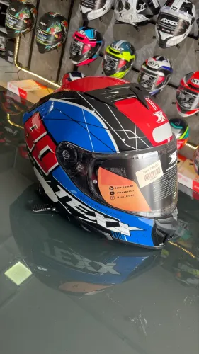 Capacete Texx Kaiman c/ óculos interno