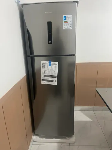 Geladeira Panasonic Frost Free A+++ Inox 387L NR-BT41PD1X