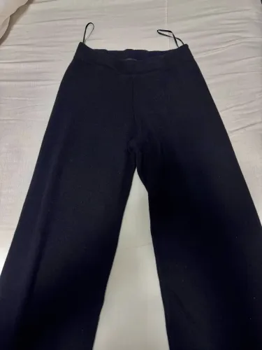 Calça malha preta feminina