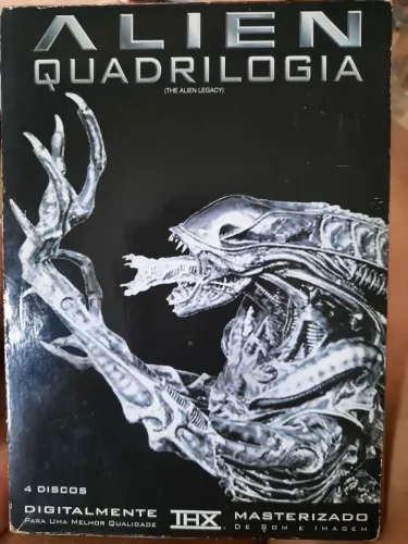 Box DVD Alien Quadrilogia original - 4 Filmes Clássicos