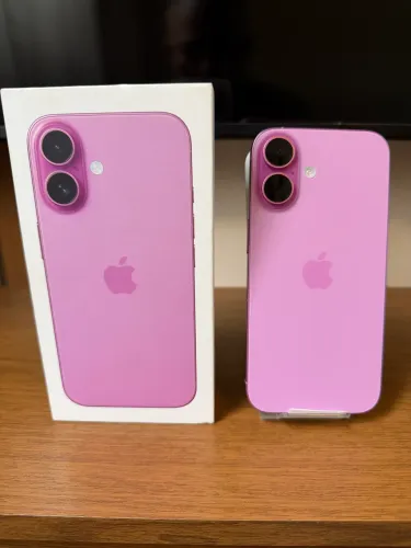 iPhone 16 128GB Rosa - Estado de Novo | Garantia Apple até 03/2027