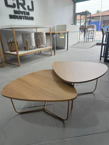 Conjunto Mesas de Centro Duo Gold