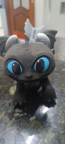 Boneco Banguela Toothless Como Treinar Seu Dragão Decorativo Colecionável
