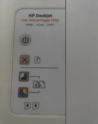 Impressora HP deskjet ink Advantage 1516 - 