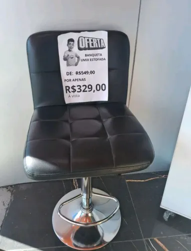 Banqueta umix estofada