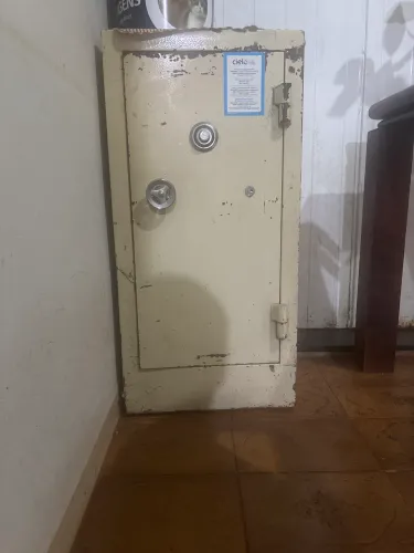 Cofre funcionando