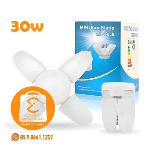 Lâmpada Led Dobrável Pétalas 30w Ministar MS-4024