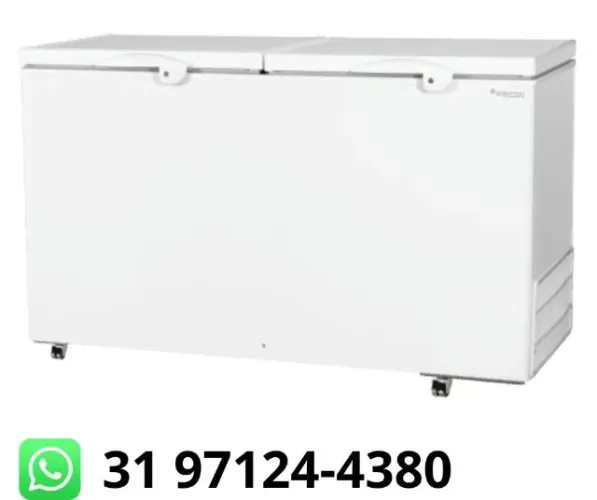Congelador Horizontal Fricon 2 Tampas Novo