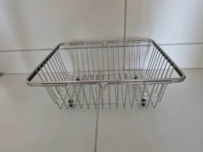 Escorredor/cesto inox para cuba 