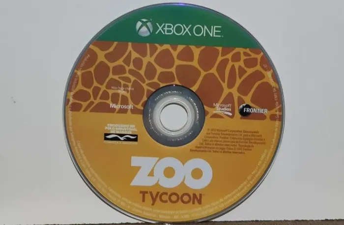Jogo Original Usado Zoo Tycoon Xbox One Mídia Física Microsoft