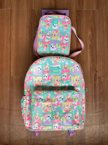Kit Mochila e Lancheira Puket 