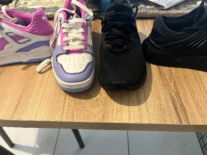 Pares de tênis puma masculino 38 e feminino 36