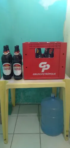 Engradado + vasilhames 