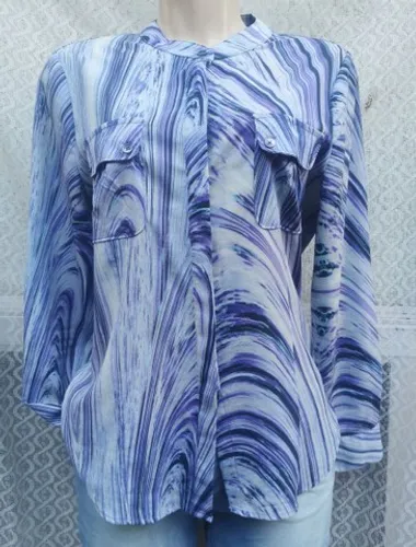 Linda Camisa calvin klein tam m