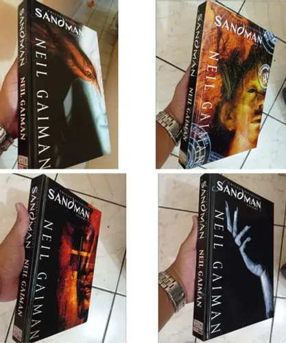 Sandman edição definitiva volumes 1, 2, 3 e 4
