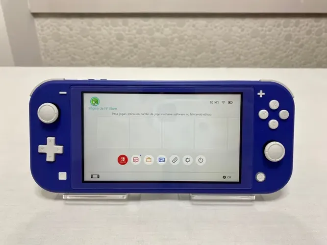 Nintendo Switch Lite Azul Seminovo Garantia - FFSTOREGAMES