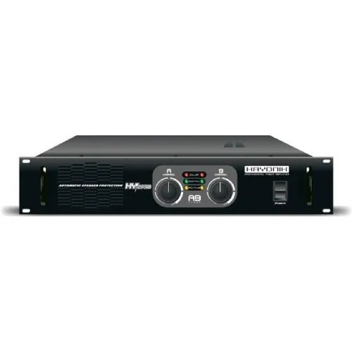 Amplificador Profissional Stereo HY 2500 500W RMS 4 Ohms Hayonik
