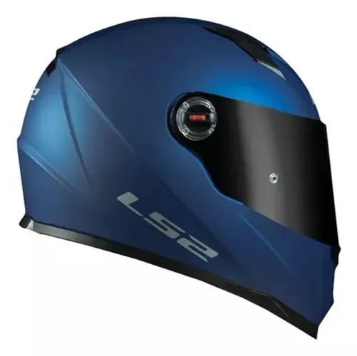 Capacete Ls2 FF358 Monocolor Azul Fosco (Entrega Grátis*)
