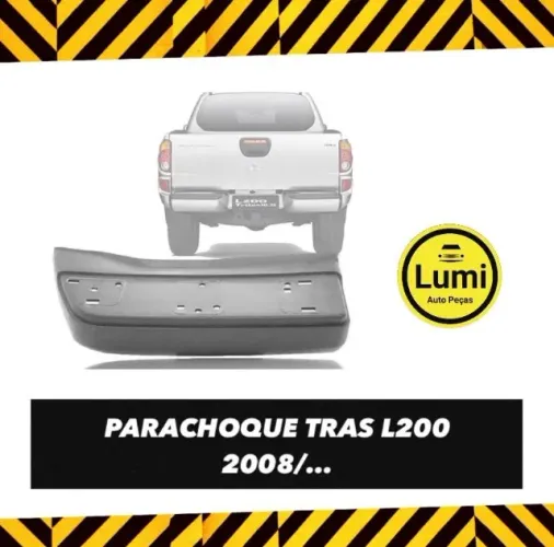 Parachoque Traseiro L200 07/16 - NOVO!!